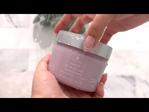 Alterna Renewing Scalp Care Scrub to Foam